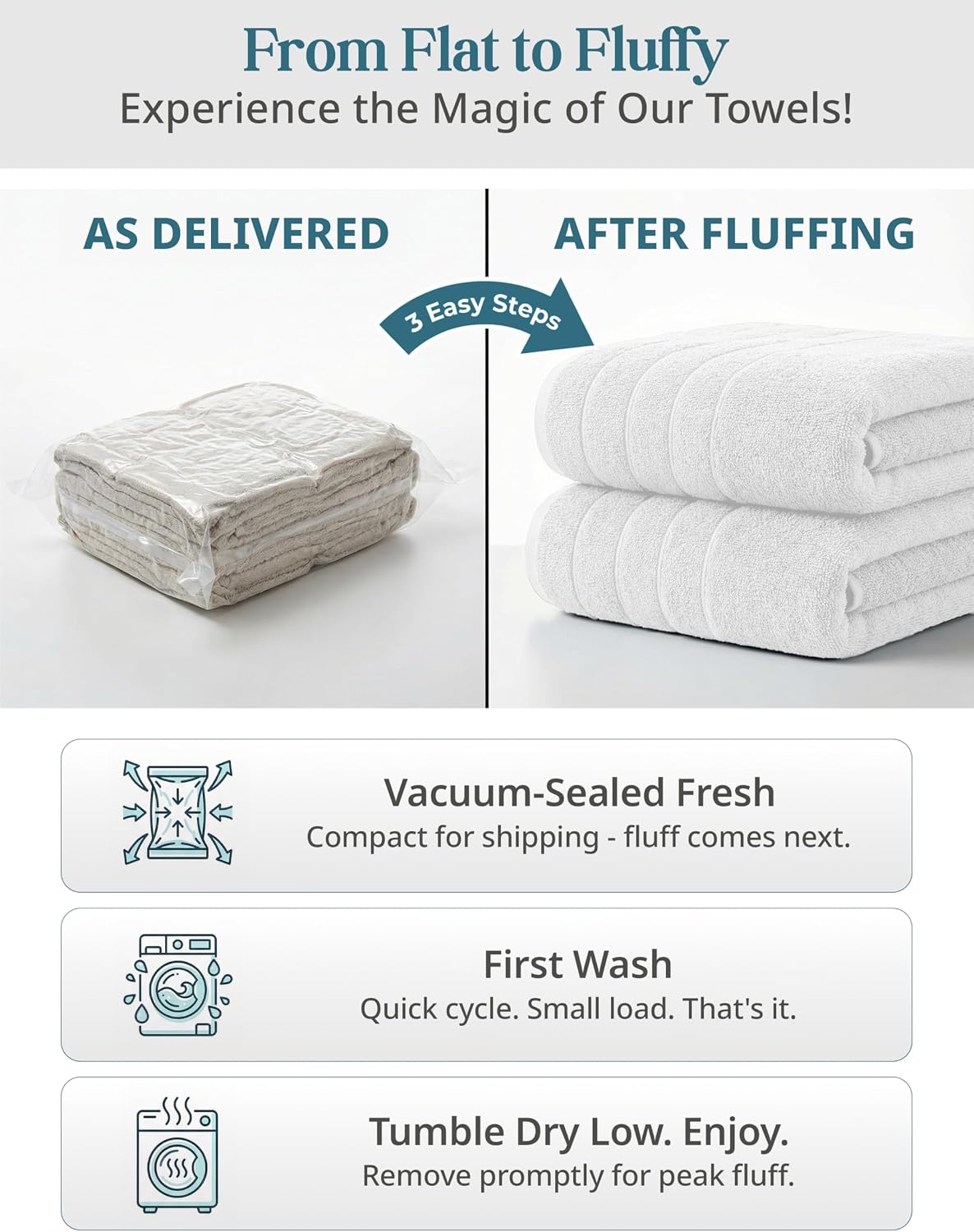 casa platino bath towel set 100% cotton 12, front angle view
