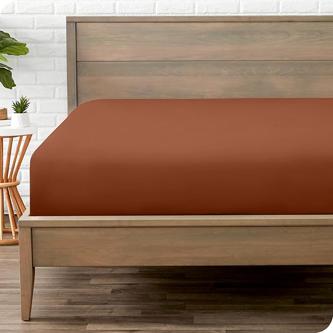 Bare Home Fitted Bottom Sheet Twin Size by BareHome