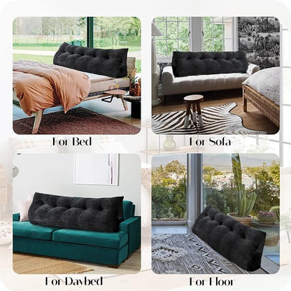 Large Bolster Triangular Headboard Wedge Backrest Positioning Support Bed Rest - Image 5