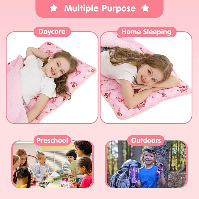 Viviland Toddler Kid Nap Mat for Preschool, Slumber Bag - Image 7