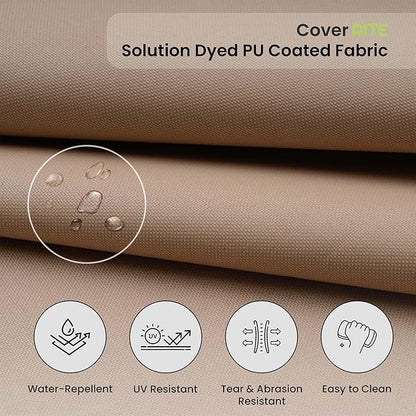 Covers & All CoverRite Rectangle High Back Chair Cushion, 600 Denier, Foam Seat - Image 4
