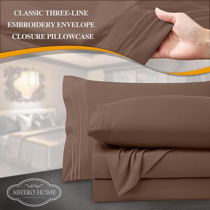 King Size Sheets Set Cooling - Image 3