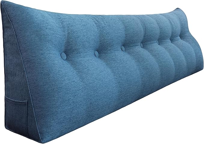 14 lbs Thickened Headboard Pillow Wedge Pillow Headboard Reading Pillow Bed by Rucener