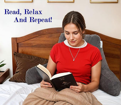 ComfortSpa Reading Pillow for Kids Teens Adult, Back Rest Pillow - Image 7