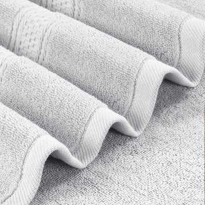 utopia towels 4 pack premium bath towels, 27x54 showing dimensions