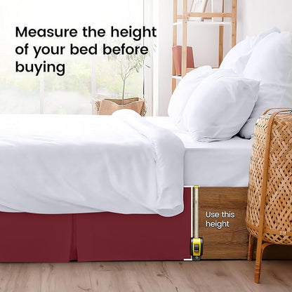 Utopia Bedding Twin Bed Skirt - Image 4