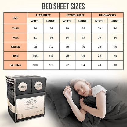 King Size Sheets Set Cooling - Image 6