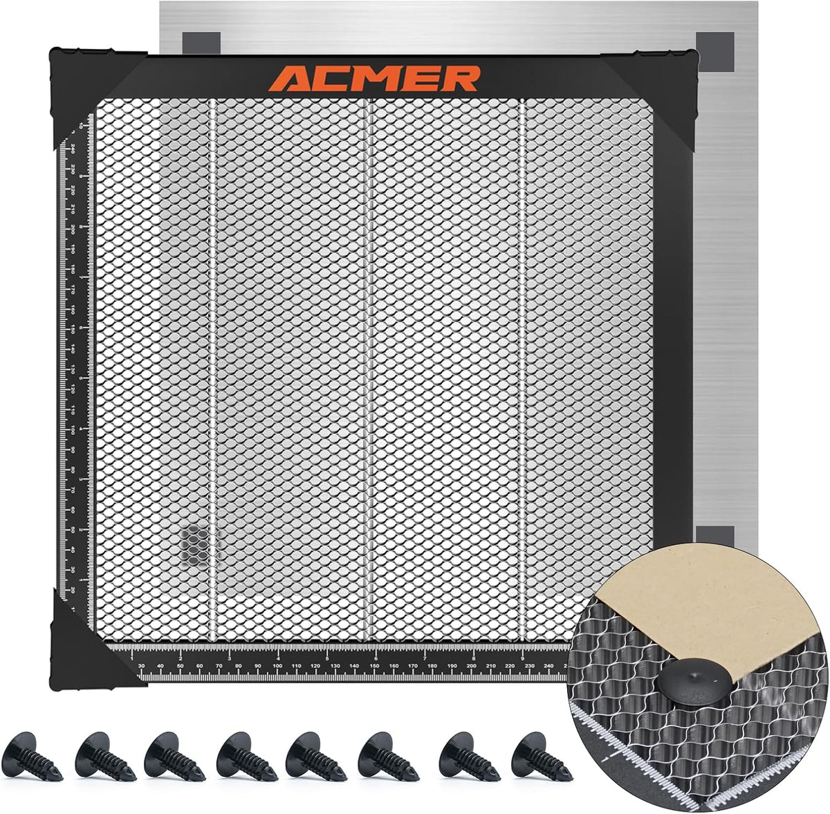 acmer honeycomb laser bed, 300 x 300mm cutting, main product view