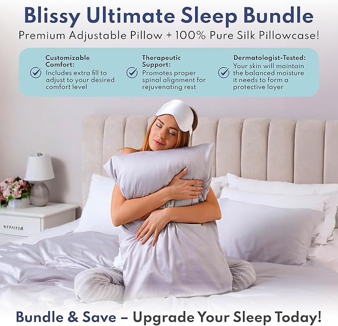 BLISSY Adjustable Memory Foam Pillow - Image 8