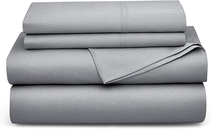 Bedsure King Size Sheet Set, Cooling Sheets, Rayon Derived from Bamboo - Image 4