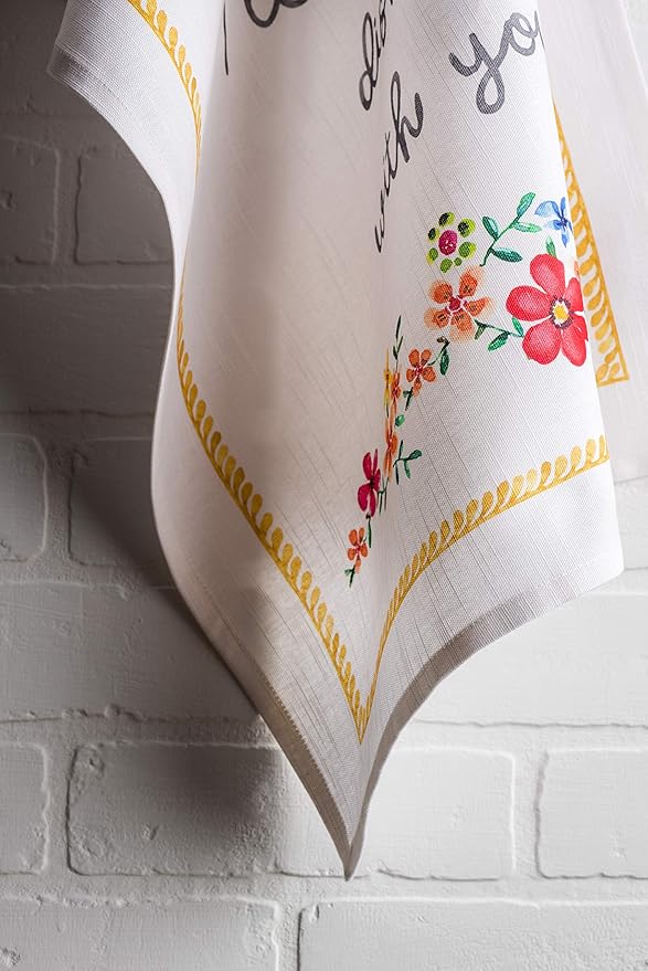 Maison d' Hermine Kitchen Towels Set of 3 100% Cotton 27.50" x 20" Reusable - Image 9