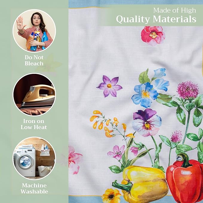 Maison d' Hermine Cloth Napkins Set of 4 100% Cotton Everyday Reusable Square - Image 3