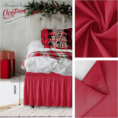 Biscaynebay Wrap Around Bed Skirts - Image 3
