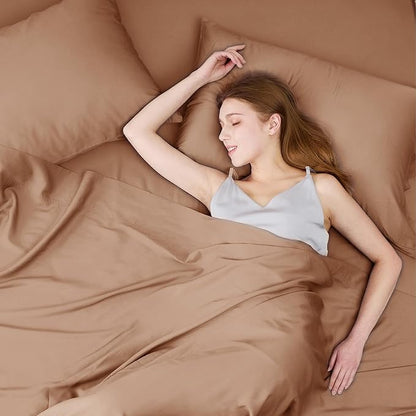 Bedsure California King Sheet Sets, Cooling Sheets - Image 8