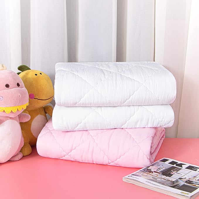 NTBAY Down Alternative Toddler Comforter, Lightweight and Warm Solid Color Baby - Image 7