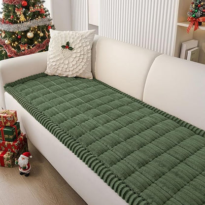 Smiry Couch Cover for Dogs Washable, Non Slip Fuzzy Pet Couch Covers for 3 by Smiry