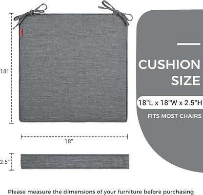 Patio Chair Cushion 18"x18"x2.5" - Image 2