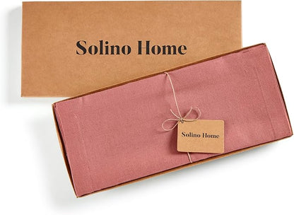 Solino Home Linen Table Runner 120 Inches Long - Image 5