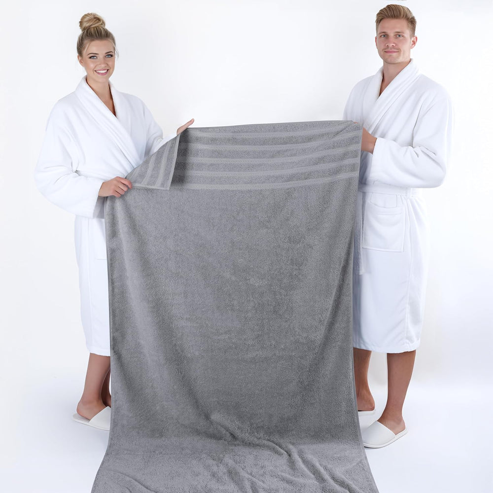 American Soft Linen 100% Cotton Luxury Turkish Towels, 2PC 35x70 Bath Sheet