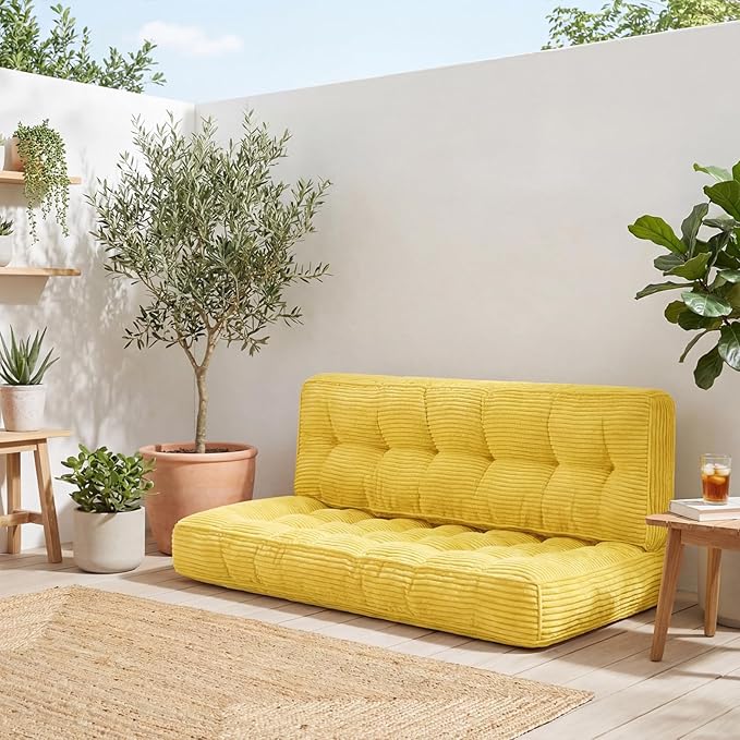 63 Inch Folding Sofa Bed Convertible Chair, 2-in-1 Convertible Boneless Sofa - Image 6