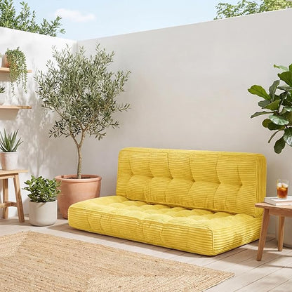 63 Inch Folding Sofa Bed Convertible Chair, 2-in-1 Convertible Boneless Sofa - Image 6
