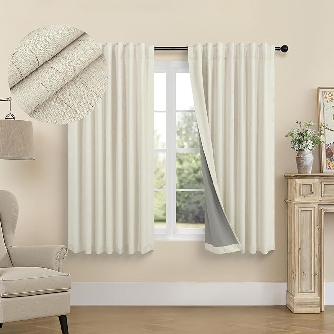 Short Small Blackout Curtains 54 Inches Long by Pitalk