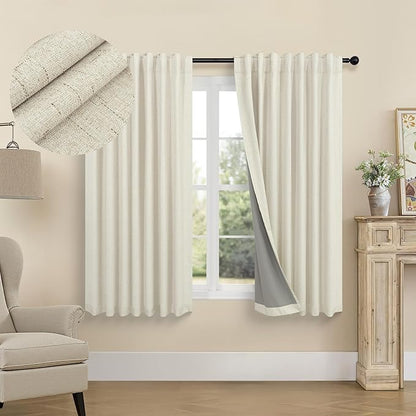 Short Small Blackout Curtains 54 Inches Long by Pitalk