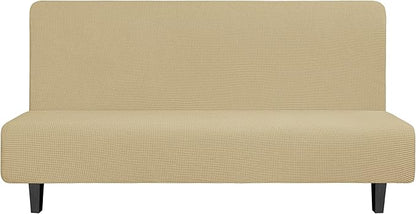 Easy-Going Stretch Futon Slipcover Armless Futon Bed Cover Furniture Protector by Easy-Going