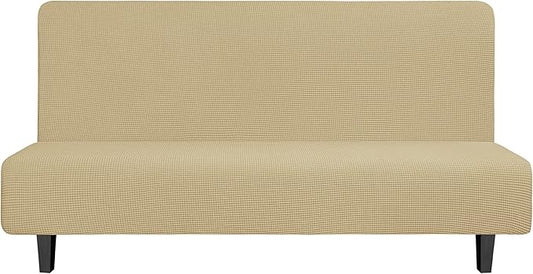 Easy-Going Stretch Futon Slipcover Armless Futon Bed Cover Furniture Protector by Easy-Going