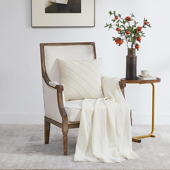 GIGIZAZA Decorative Velvet Pillow Covers 20x20, Living Room Square Cushion - Image 6