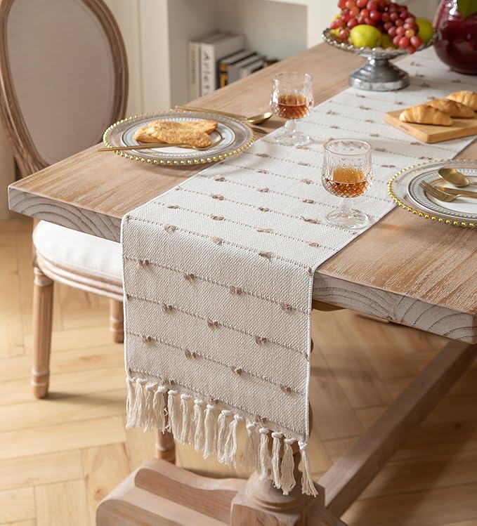 Caflife Boho Table Runner 108 Inchs Long - Image 2