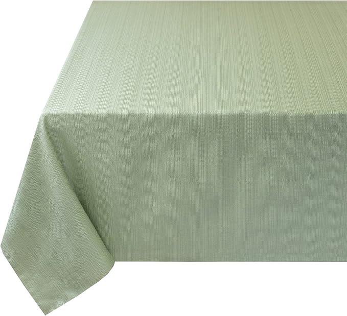 Benson Mills Cameron Textured Fabric Table Cloth, - Image 7