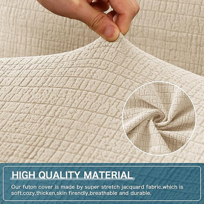 H.VERSAILTEX 100% Waterproof Futon Covers, Leakproof Armless Sofa Covers - Image 2