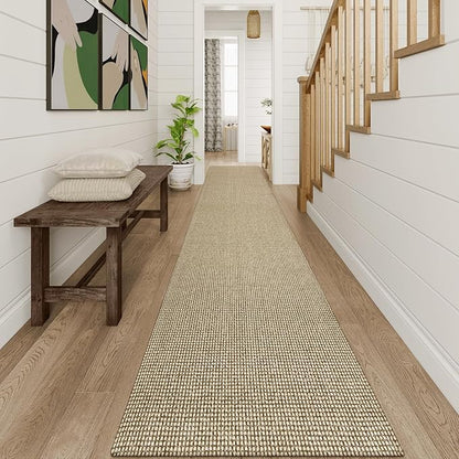 Uphome Kitchen Runner Rug, Low Pile Woven Cotton Modern Carpet Runners - Image 7
