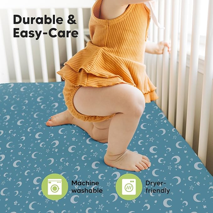 KeaBabies 2-Pack Baby Crib Sheets - Image 7