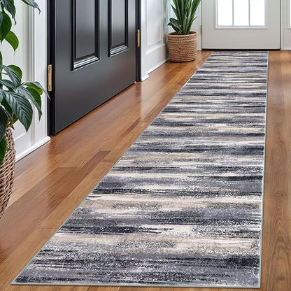 Modern Abstract Runner Rug 2x10 by lansny