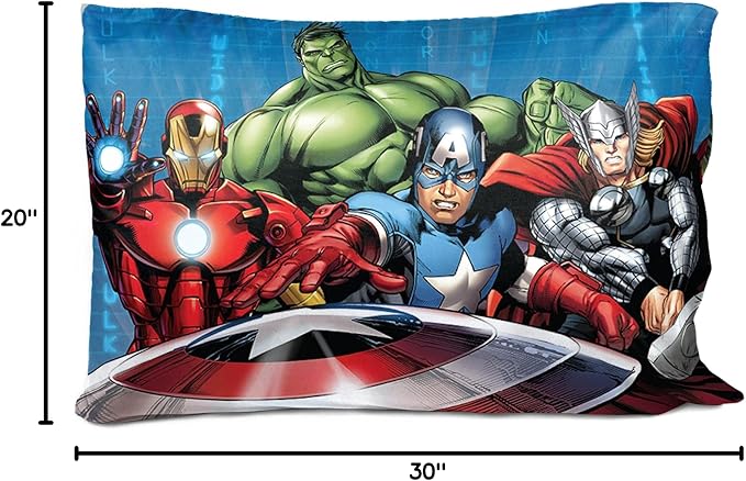 Jay Franco Marvel Avengers Halo 2 Pack Pillowcase - Image 6