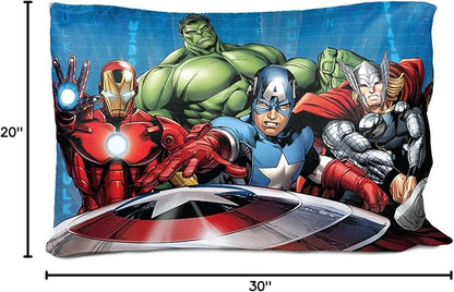 Jay Franco Marvel Avengers Halo 2 Pack Pillowcase - Image 6