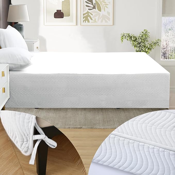 Queen Bed Skirt-Box Spring Cover - Image 4