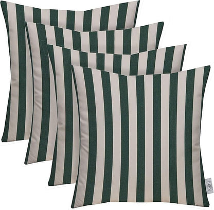 RSH DECOR: Sunbrella Square Throw Pillows Set of 4 | 20" x 20" | Water and by RSHDECOR