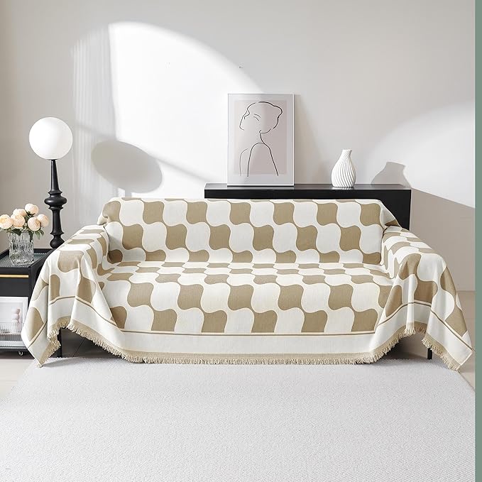 MEETSKY Oversized Sofa Cover Couch Cover by MEETSKY
