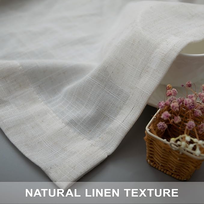 Natural Linen Curtains 108 Inches Long - Image 7
