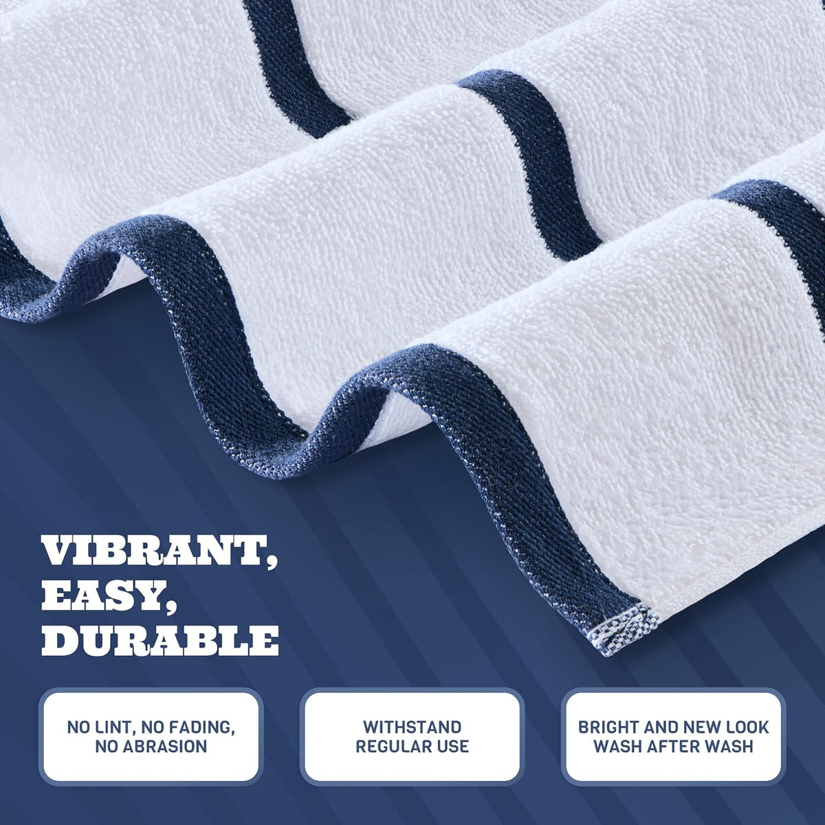 white classic cotton pool towels oversized 30 x showing dimensions