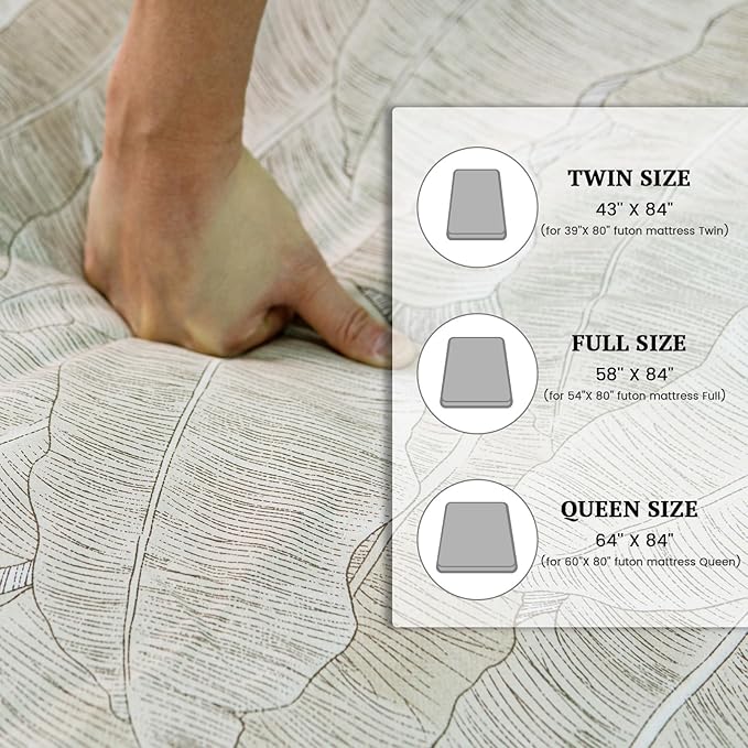 ZonLi Futon Mattress Cover Twin Size - Image 2