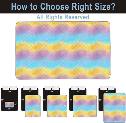 100% Waterproof Dog Bed Cover 120x82 inch Reversible Changing Pad Reusable - Image 5