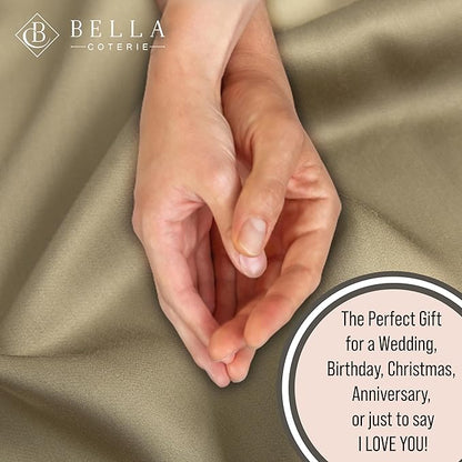 Bella Coterie Luxury Bamboo Viscose Cal King Size Sheet Set | 100% Organically - Image 6