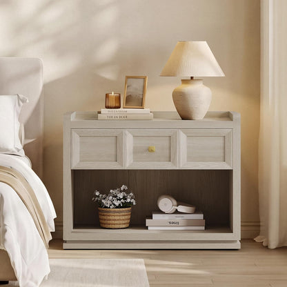 sicotas 31" wide nightstands set of 2, large on a desk or shelf