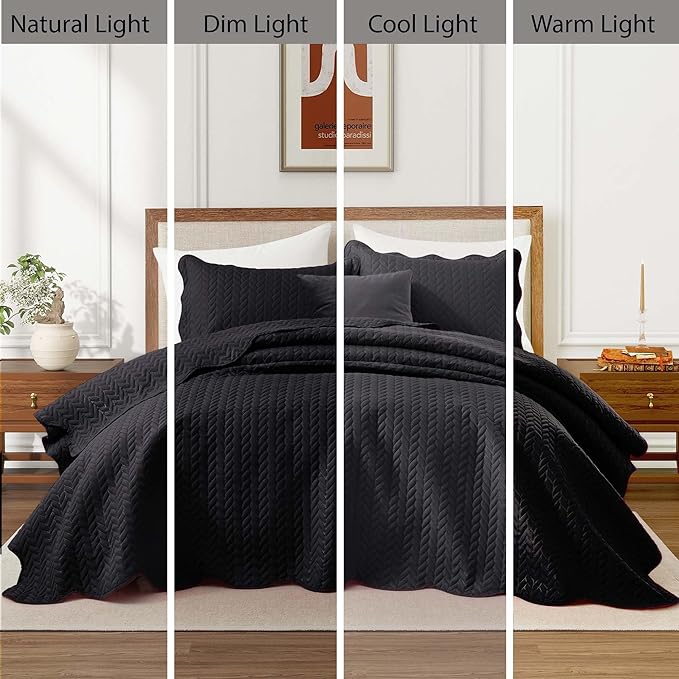IR Imperial Rooms California King Quilt Bedding Set Size + 2 Pillow Shams - Image 7
