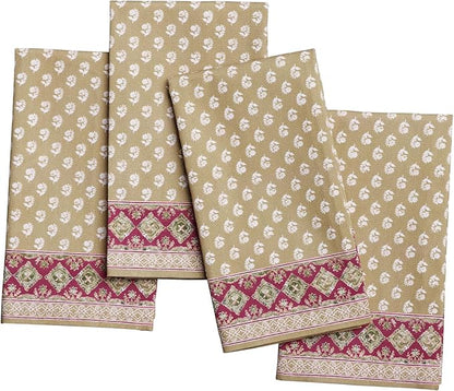 Maison d' Hermine Cloth Napkins Set of 4 100% Cotton Soft & Durable Everyday by MaisondHermine