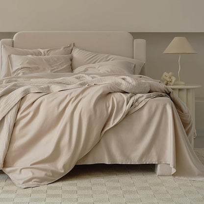 Double Stitch Cotton Tencel Duvet Cover - Image 7